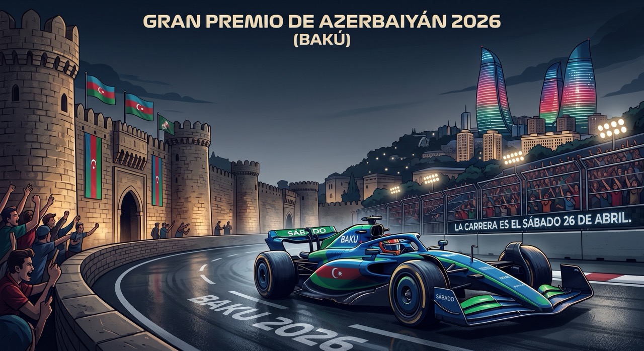 El GP de Azerbaiyán se correrá en sábado por el Día del Recuerdo