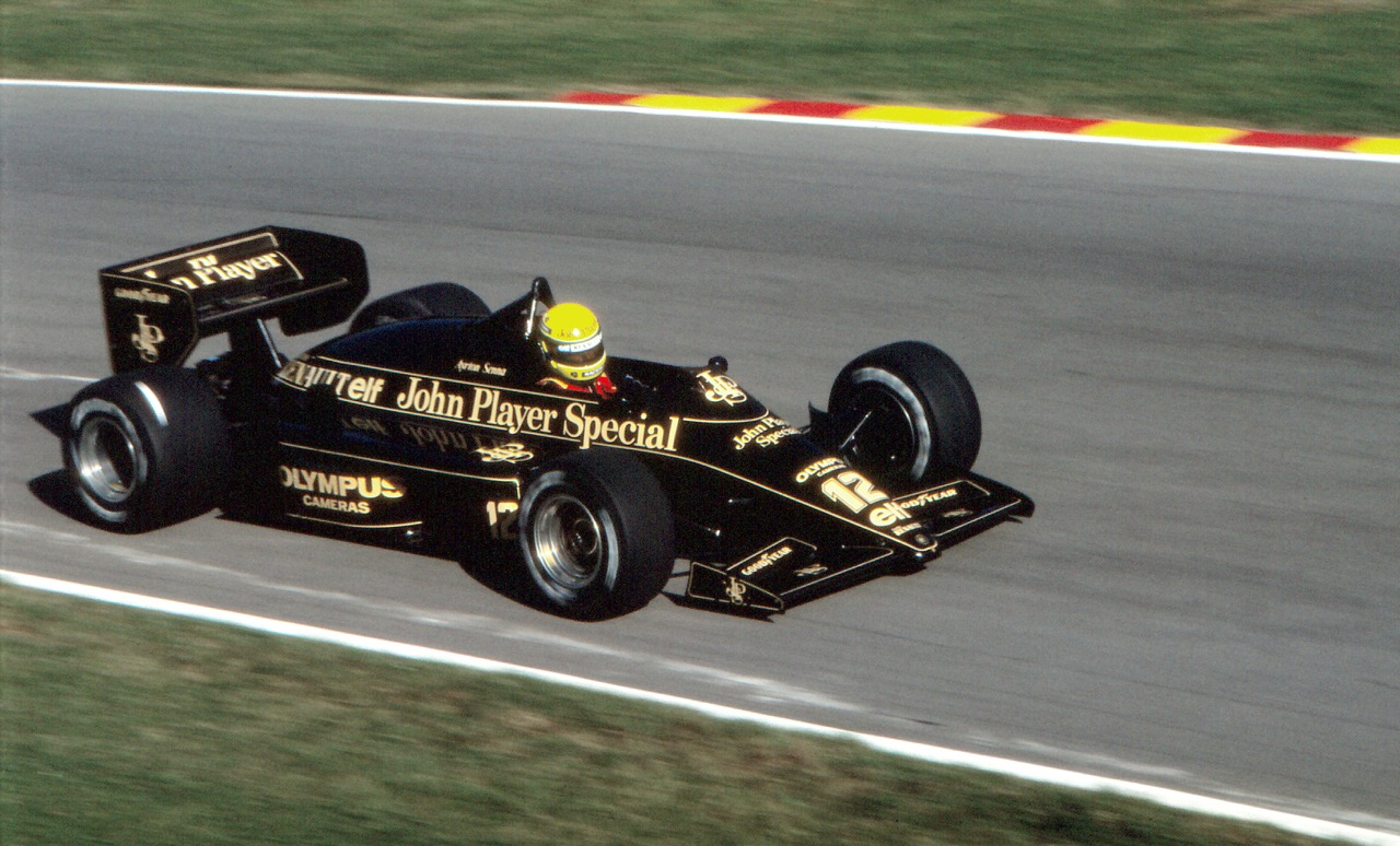 Se cumplen 41 años de la victoria de Ayrton Senna en Bélgica 1985