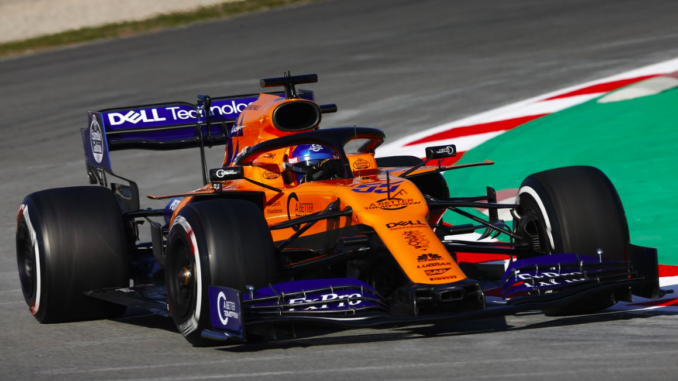 McLaren MCL34 Carlos Sainz tests pretemporada