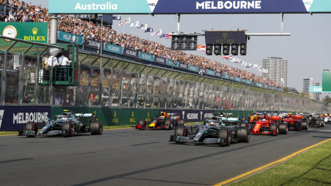 Bottas Hamilton Australia