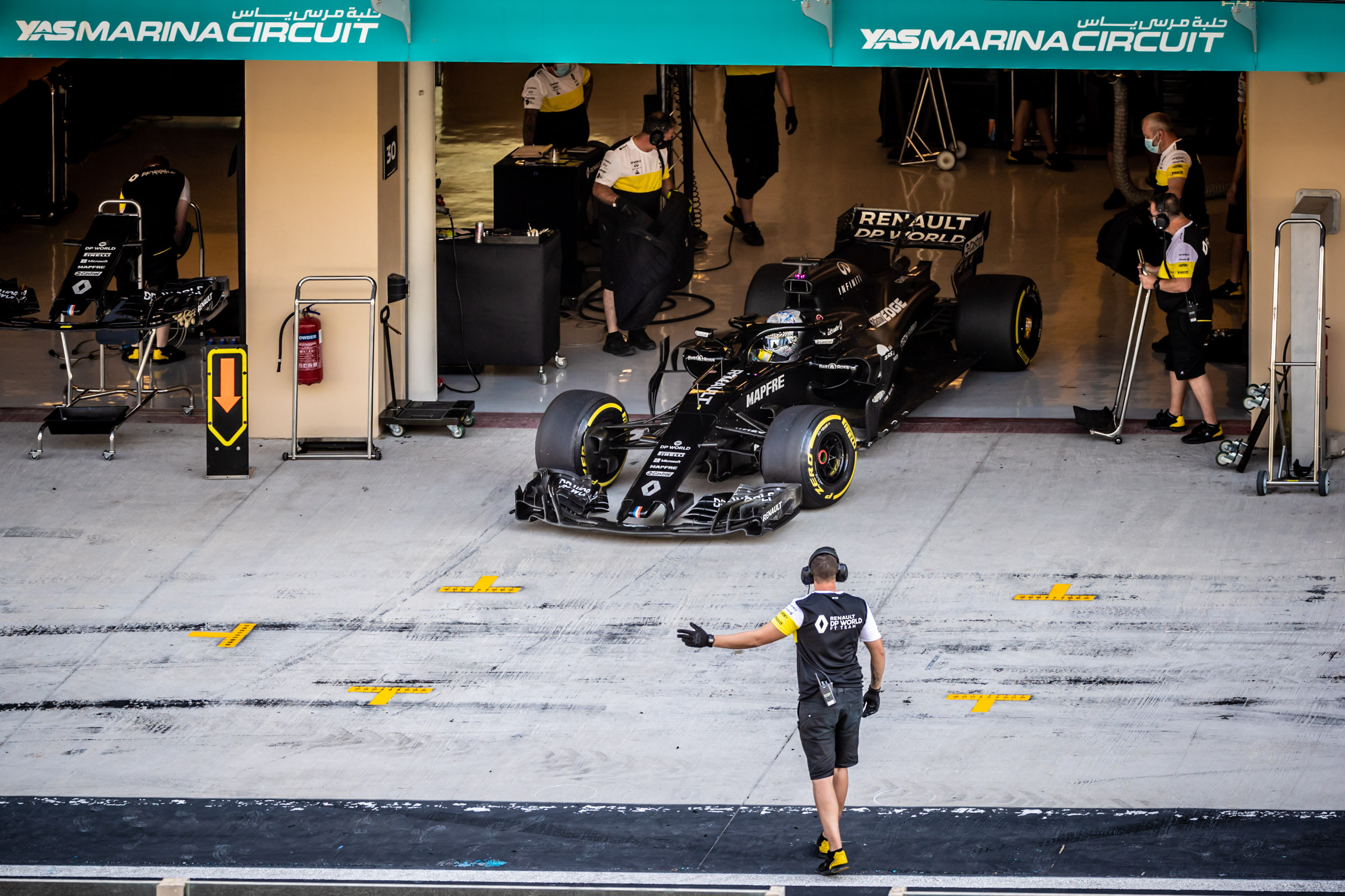 Fernando Alonso Abu Dhabi RS18