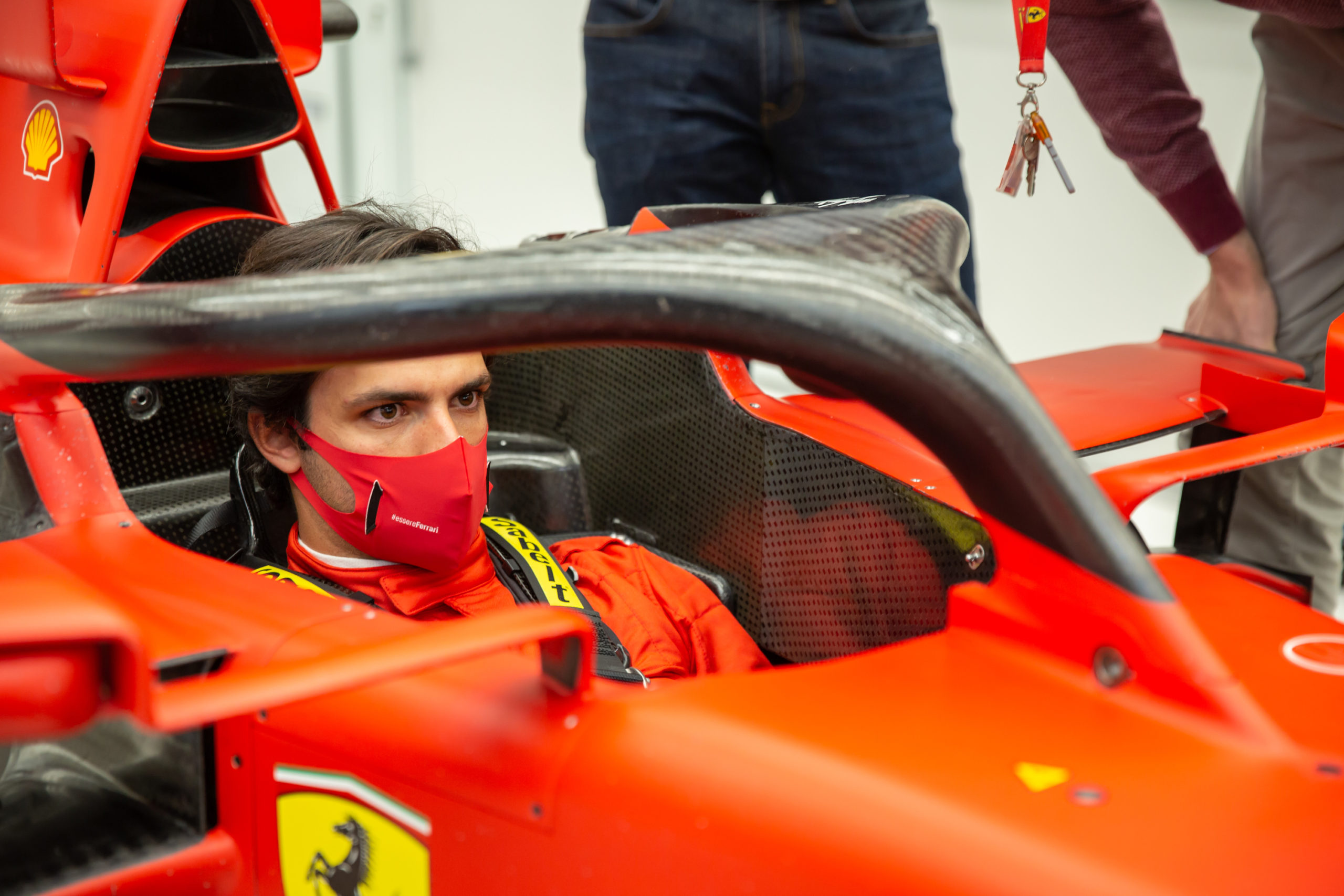 Carlos Sainz Maranello Ferrari 2020