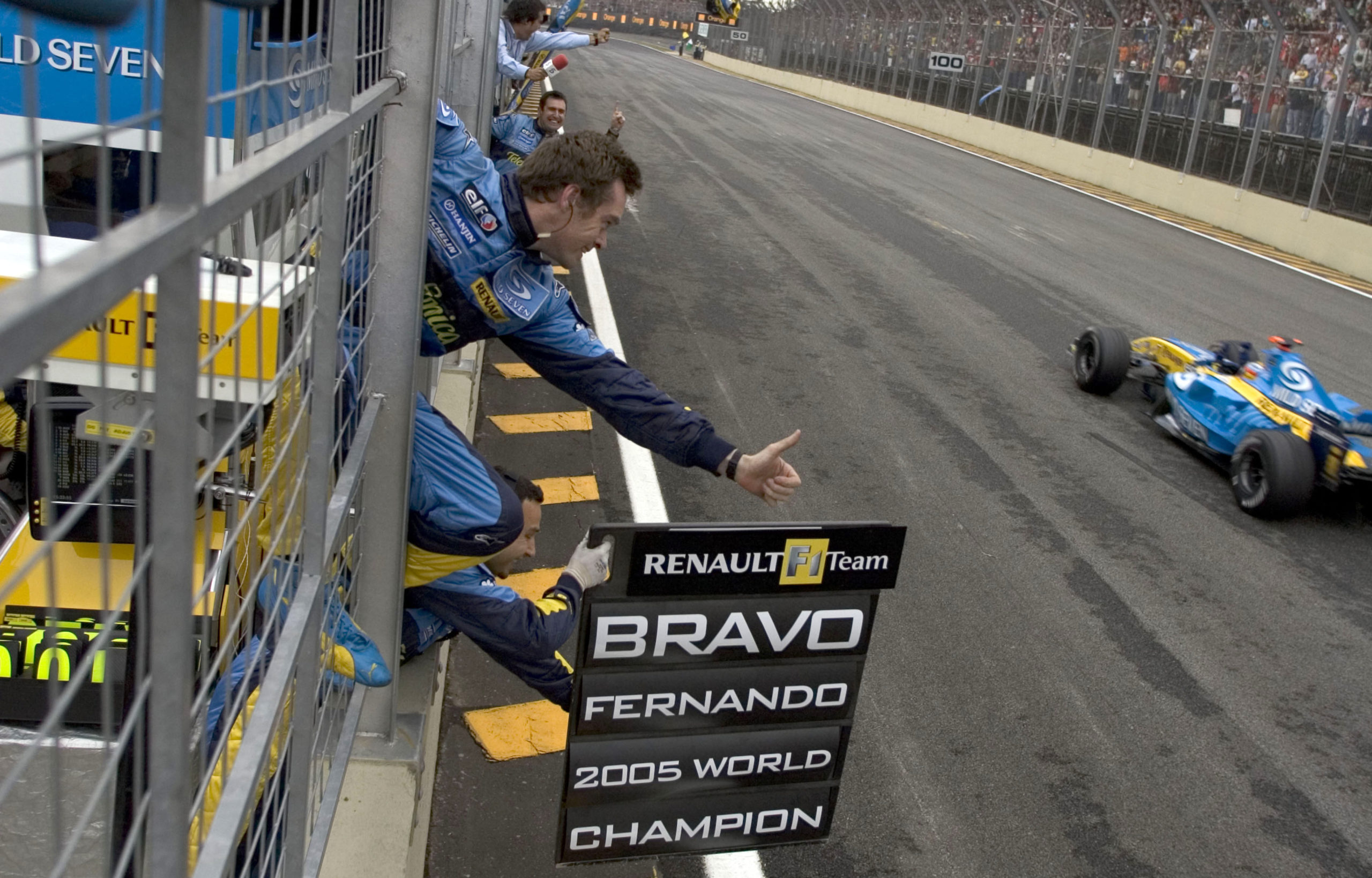 Alonso victoria Interlagos 2005