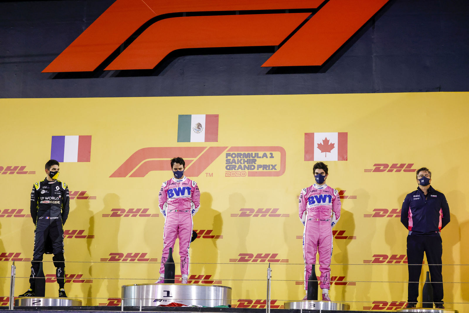 Podio Sakhir 2020