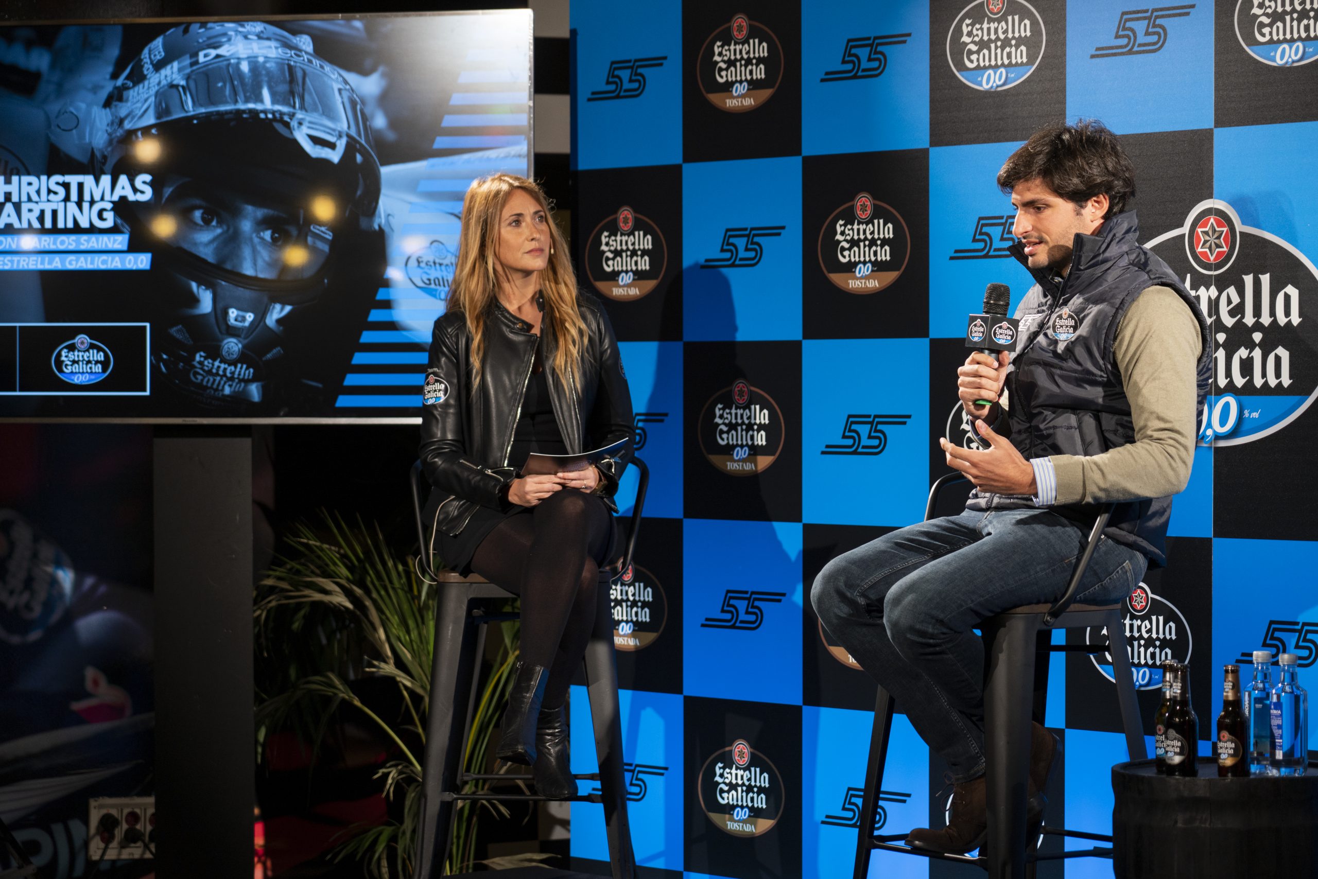 Carlos Sainz Madrid Estrella Galicia