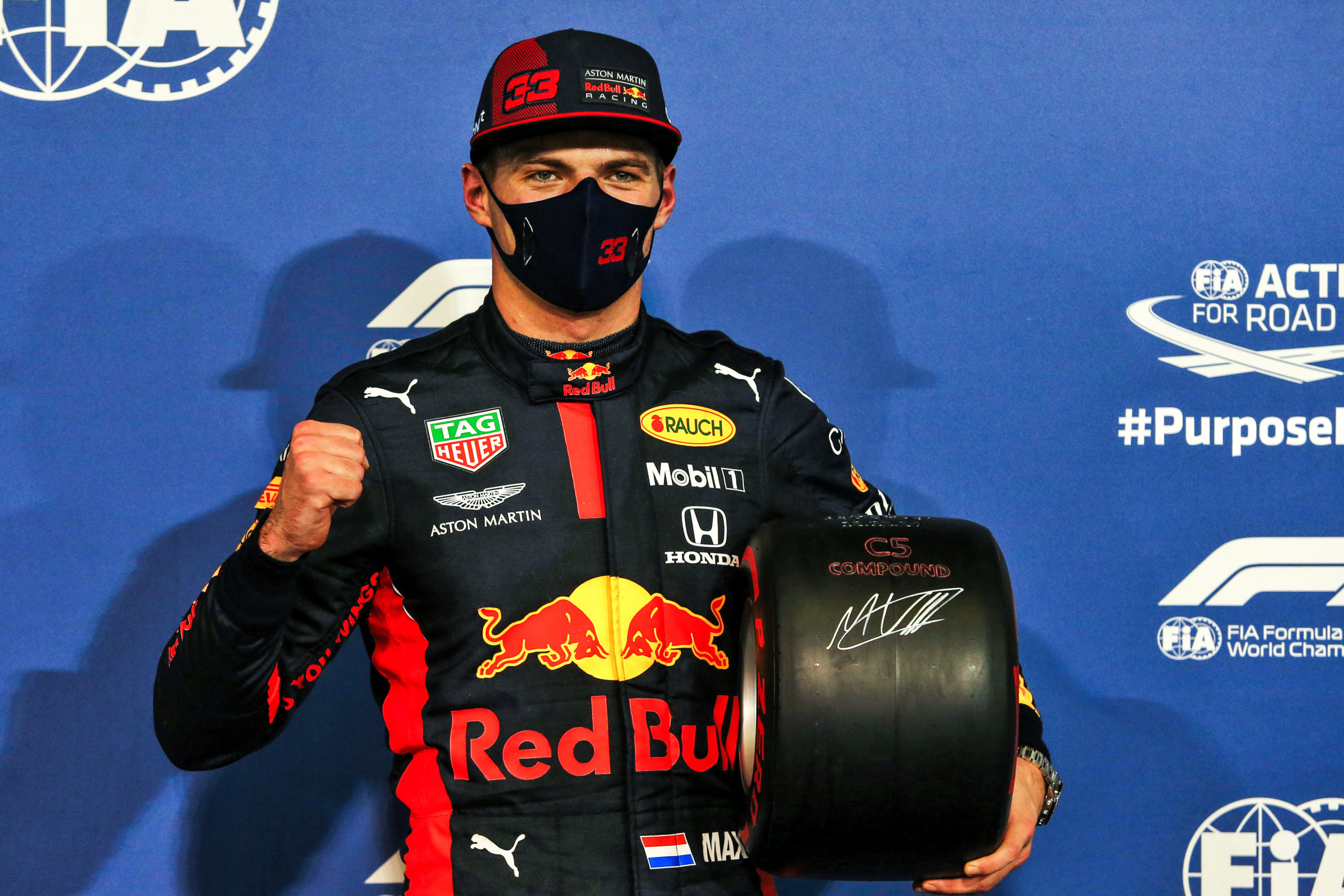 Pole Max Verstappen