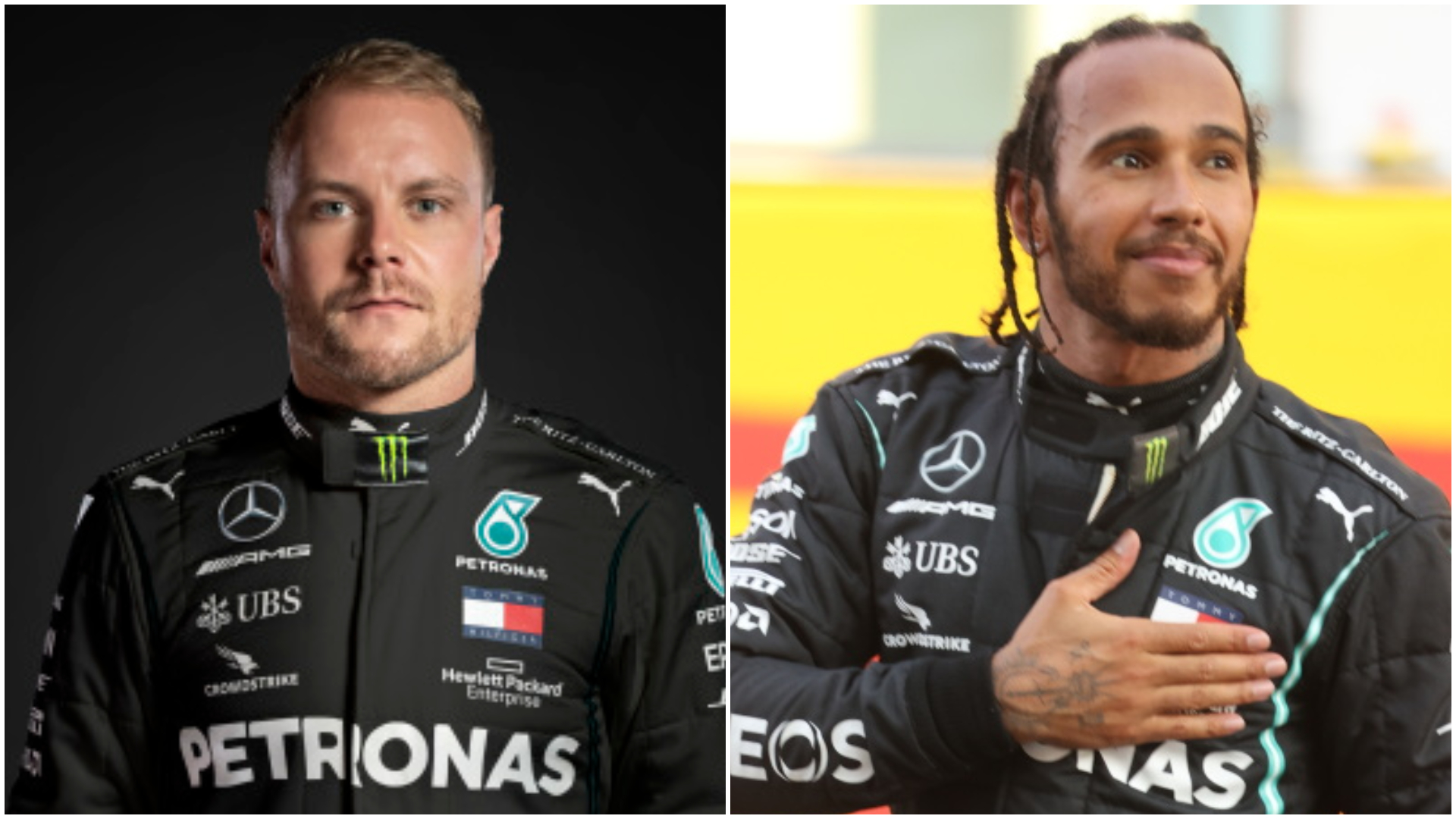 Bottas Hamilton Mercedes