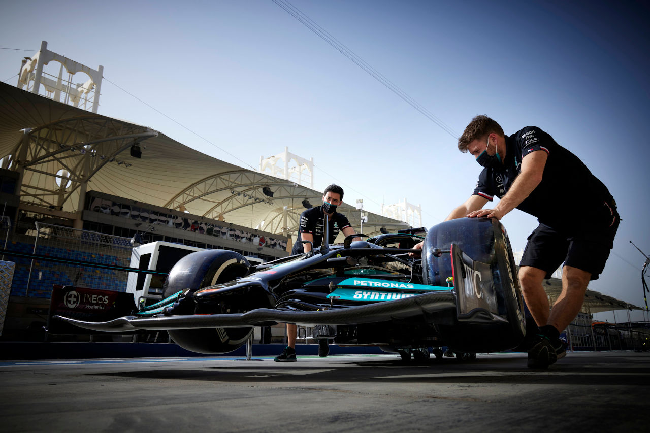 Mercedes Bahrein 2021