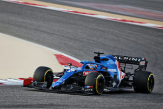 Tests F1 Bahrein Alpine