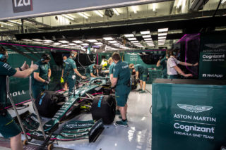 Tests F1 Bahrein Aston Martin