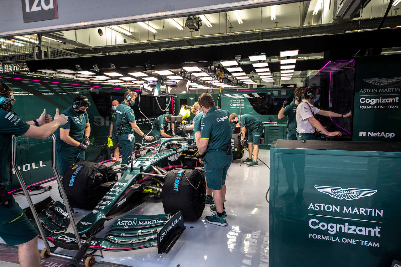 Tests F1 Bahrein Aston Martin