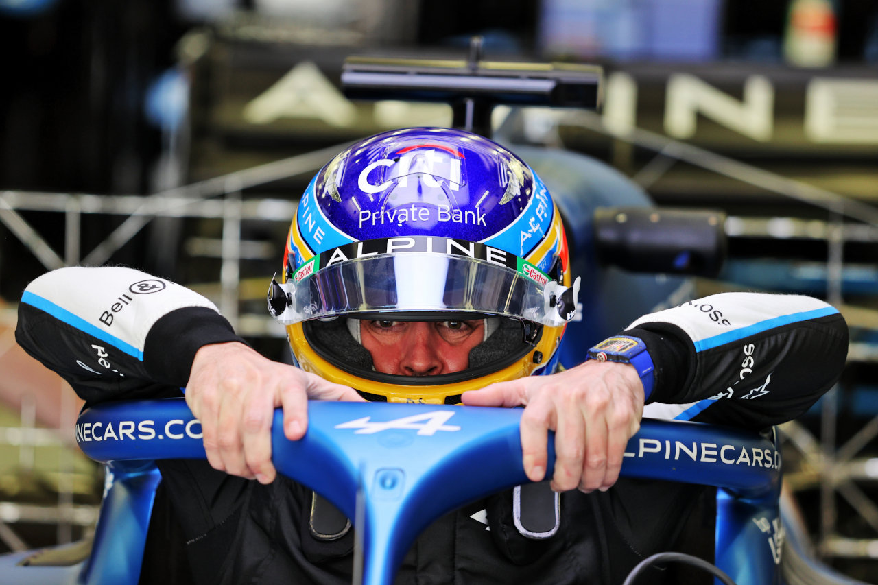 Alonso Bahrein pretemporada