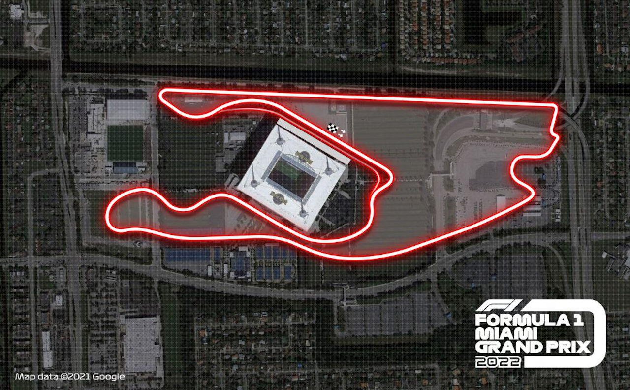 Diseño circuito Miami