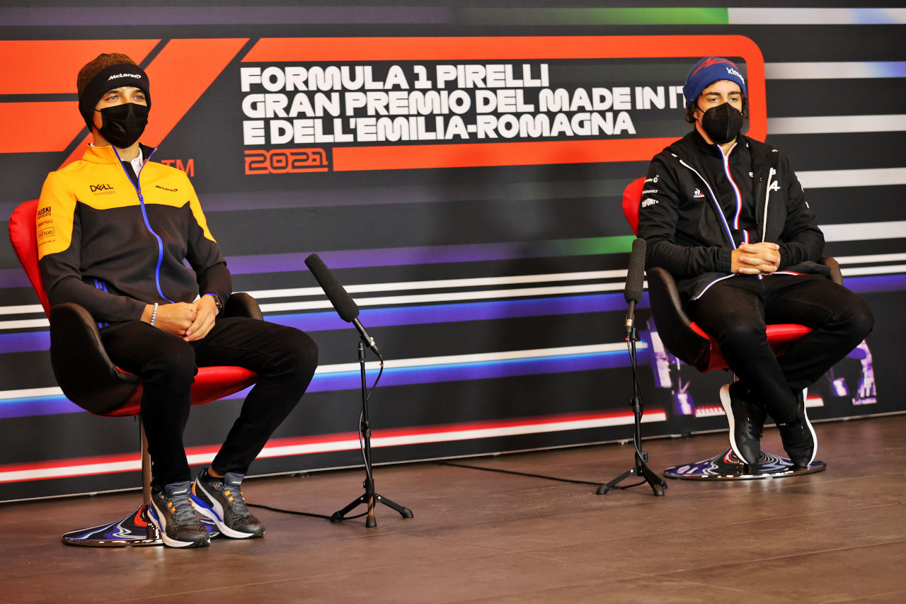 Alonso en Imola: "Este circuito es asombroso en un F1 moderno"
