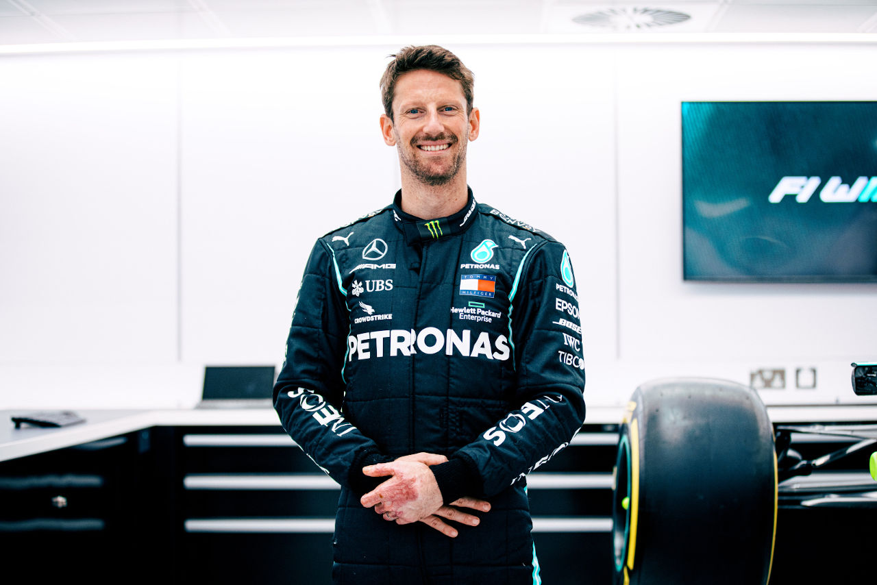 Romain Grosjean Mercedes 2021