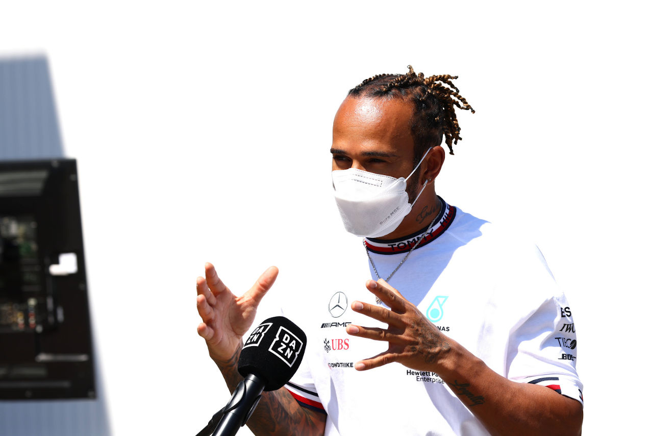 Hamilton Barcelona 2021