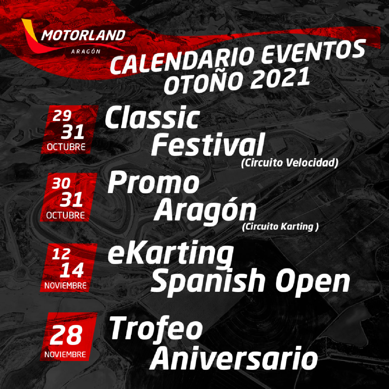 Calendario motorland