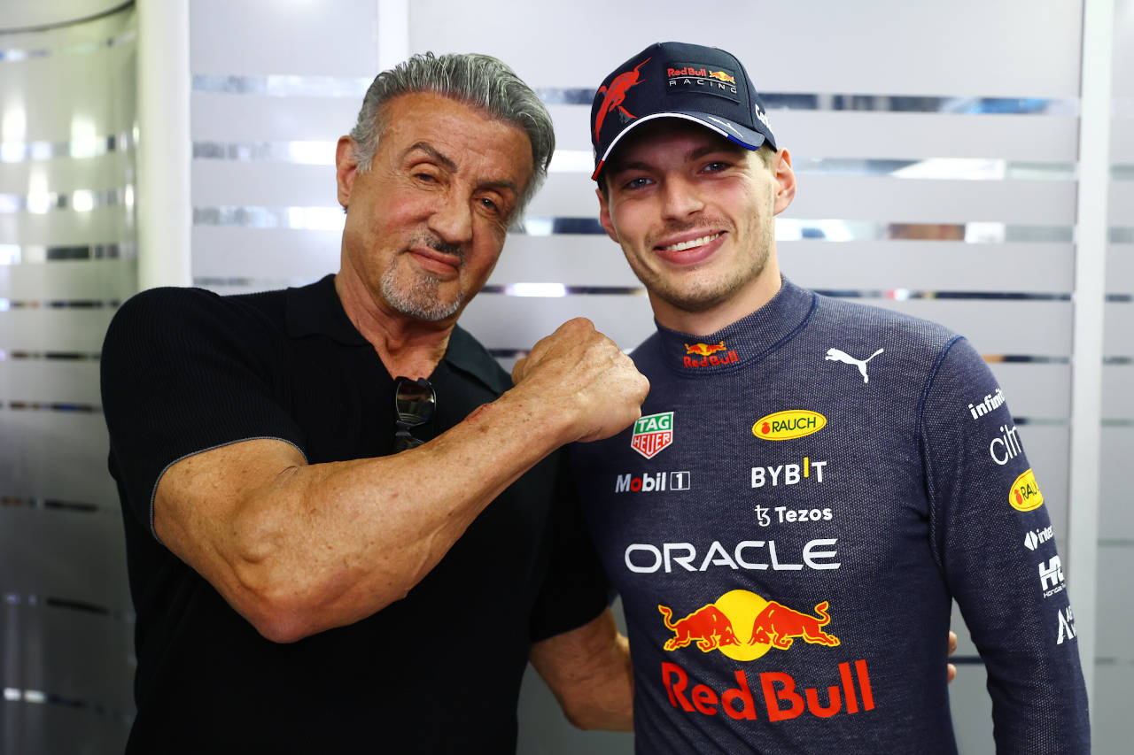 Sylverste Stallone Max Verstappen