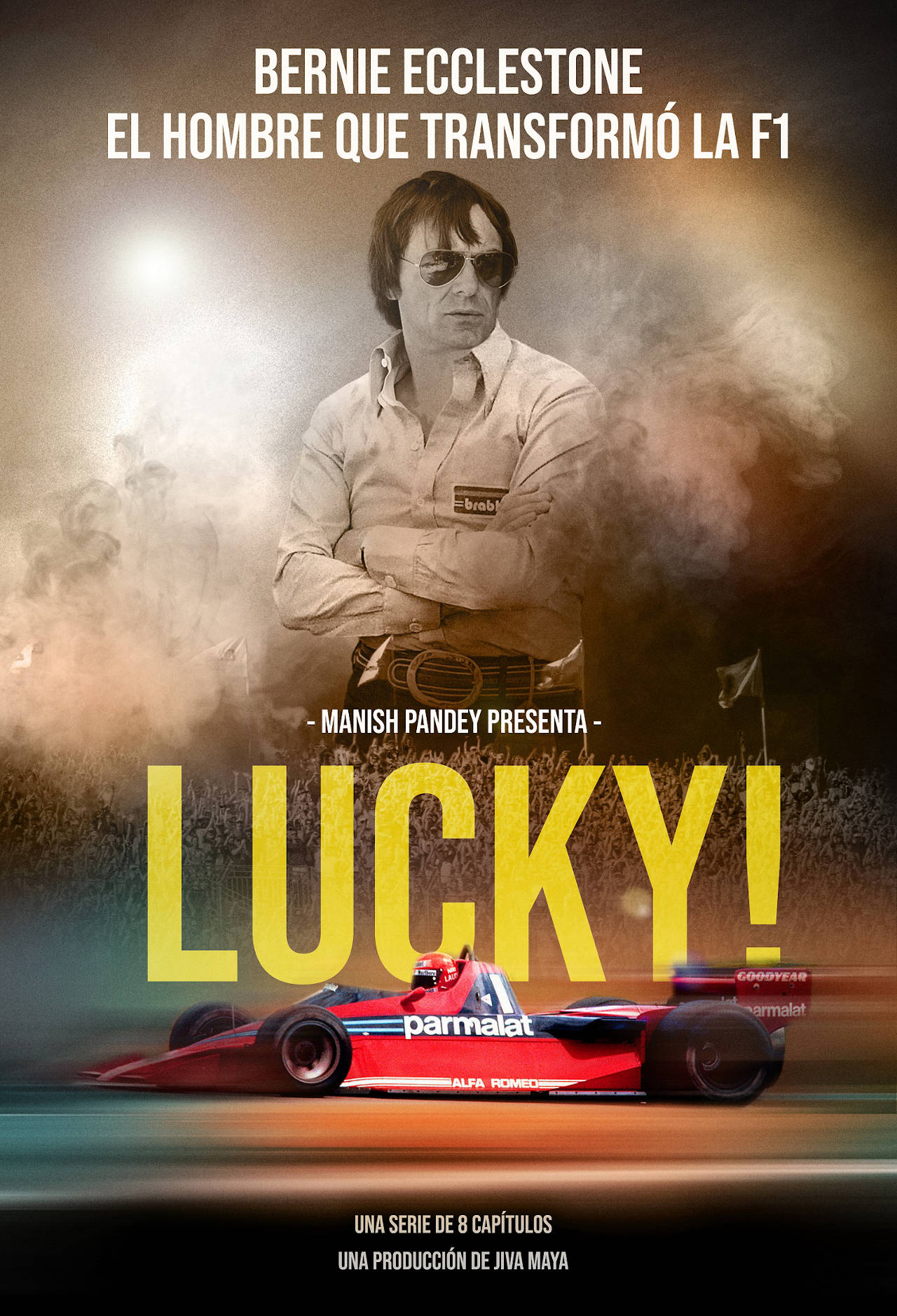 Cartel de la serie Lucky! Berne Ecclestone