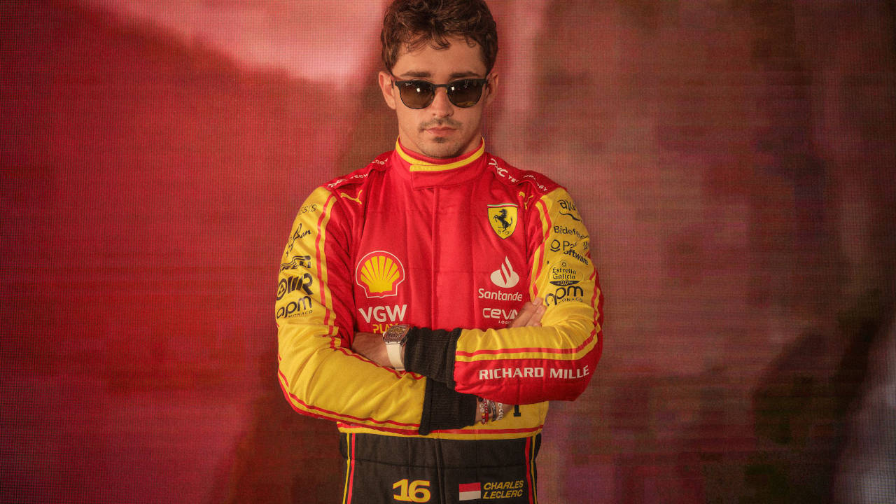 Charles Leclerc Monza 2023