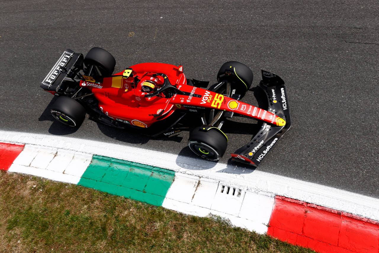Carlos Sainz SF-23 Monza