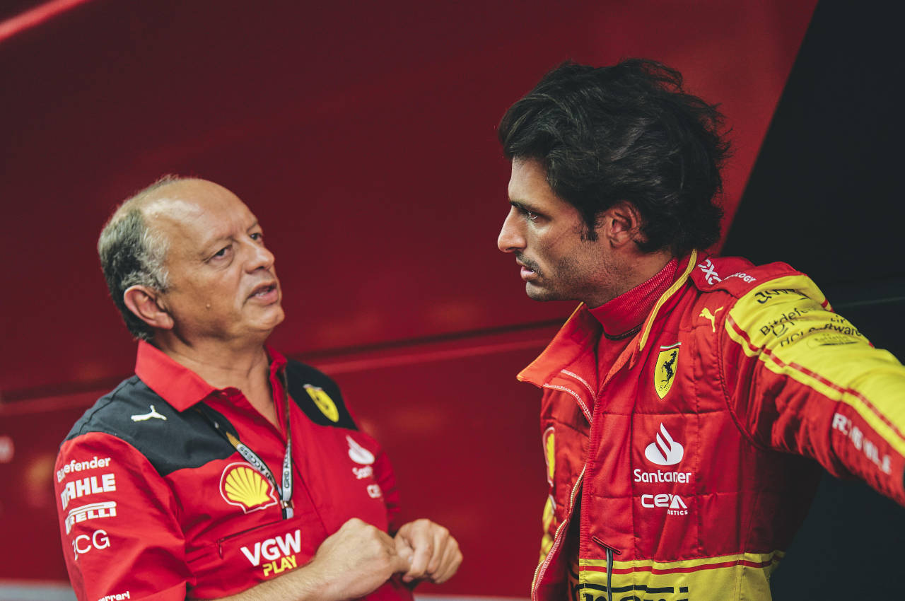 Sainz Vasseur GP Italia 2023